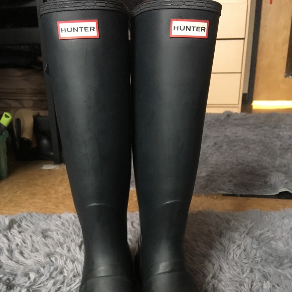 Hunter rain boots